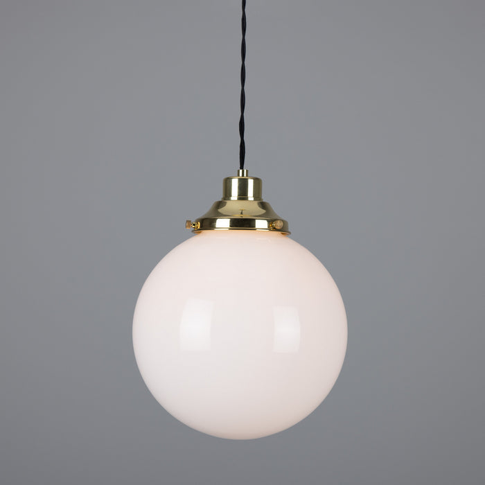 Mullan Lighting - MLP432POLBRS - One Light Pendant - Gentry - Polished Brass