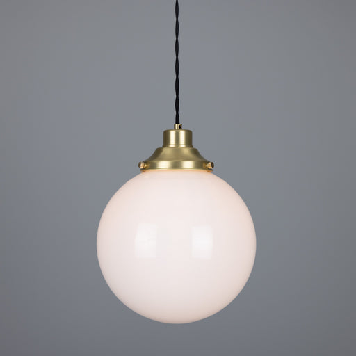 Gentry One Light Pendant Satin Brass