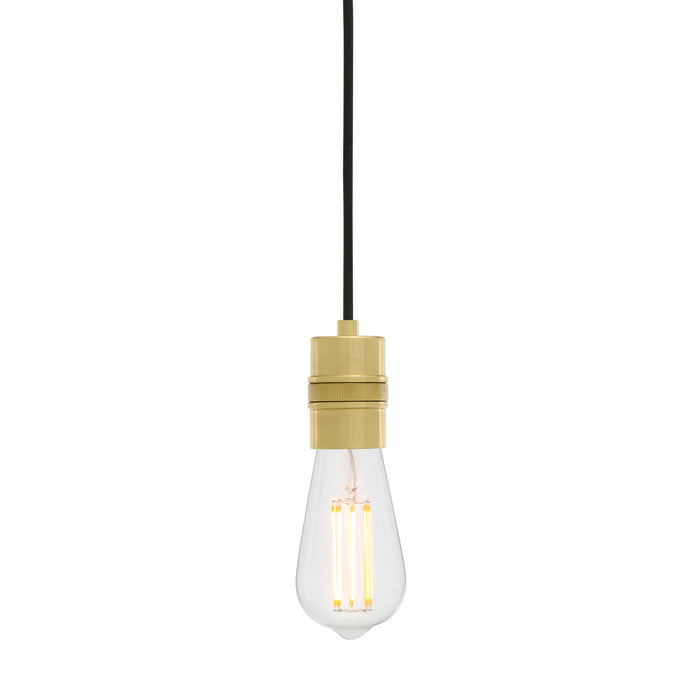 Mullan Lighting - MLP437POLBRS - One Light Pendant - Devon - Polished Brass