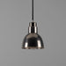 Mullan Lighting - MLP453ANTSLV - One Light Pendant - Baku - Antique Silver