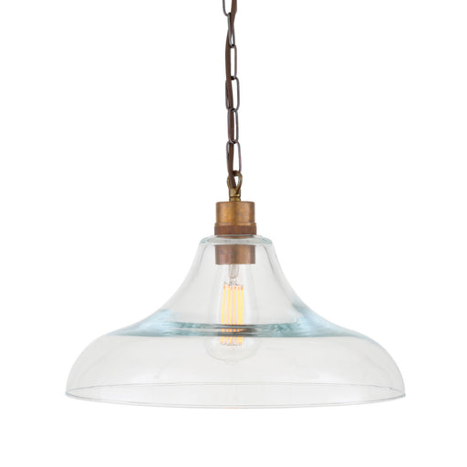 Clifton One Light Pendant Antique Brass