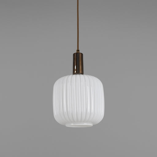 Nahla One Light Pendant Antique Brass