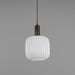 Mullan Lighting - MLP483ANTBRSOP - One Light Pendant - Nahla - Antique Brass