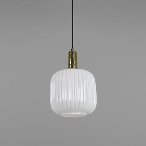 Nahla One Light Pendant Polished Brass