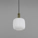 Mullan Lighting - MLP483POLBRSOP - One Light Pendant - Nahla - Polished Brass