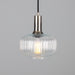 Mullan Lighting - MLP484ANTSLV - One Light Pendant - Nehir - Antique Silver