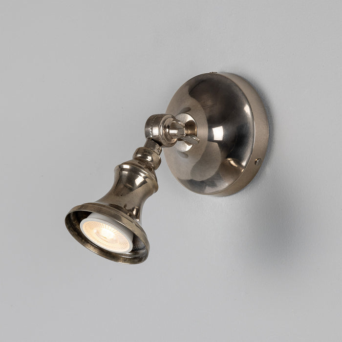 Mullan Lighting - MLSL010ANTSLV - One Light Spot Light - Accra - Antique Silver
