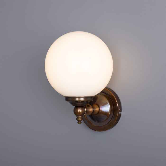 Mullan Lighting - MLWL014ANTBRS - One Light Wall Sconce - Cloghan - Antique Brass