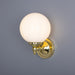 Mullan Lighting - MLWL014POLBRS - One Light Wall Sconce - Cloghan - Polished Brass