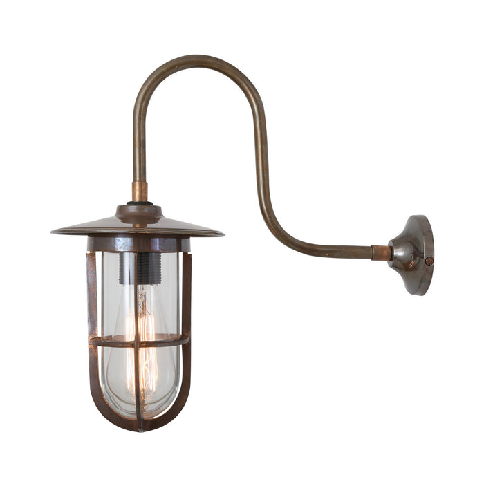 Mullan Lighting - MLWL140ANTBRSCL - One Light Wall Sconce - Fabo - Antique Brass