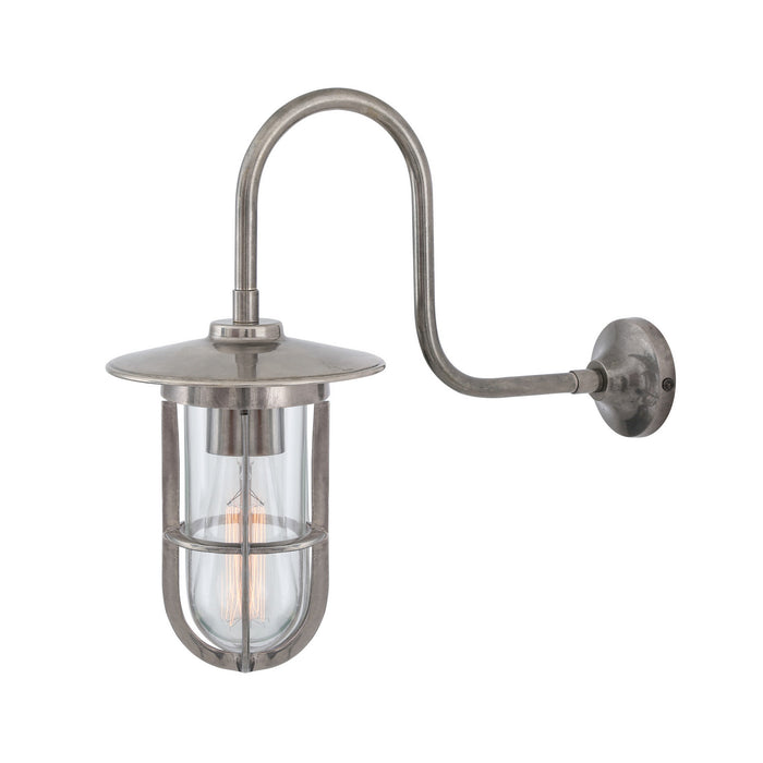Mullan Lighting - MLWL140ANTSLVCL - One Light Wall Sconce - Fabo - Antique Silver