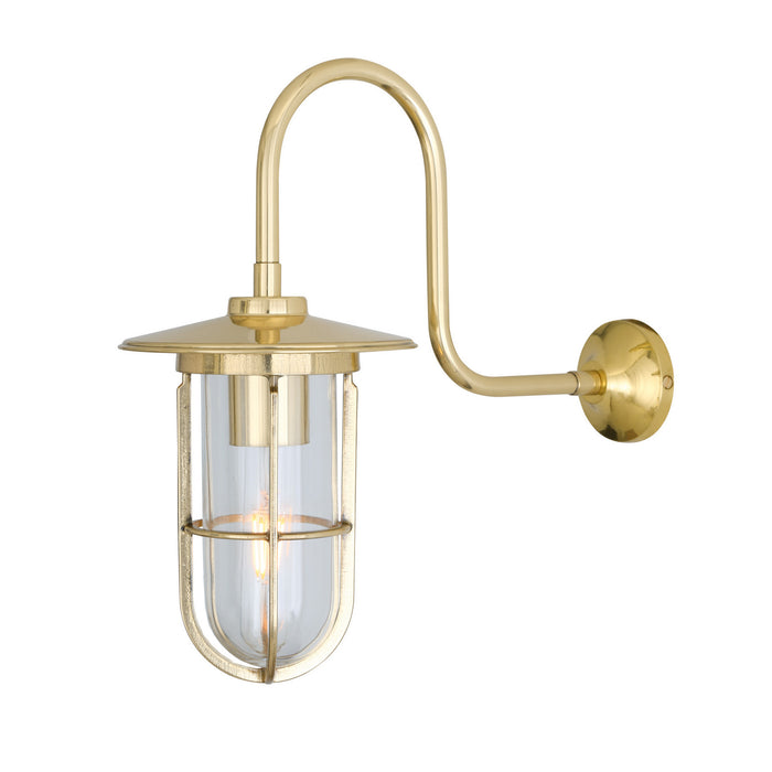 Mullan Lighting - MLWL140POLBRSCL - One Light Wall Sconce - Fabo - Polished Brass