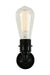 Mullan Lighting - MLWL155PCBLK - One Light Wall Sconce - Lome - Black