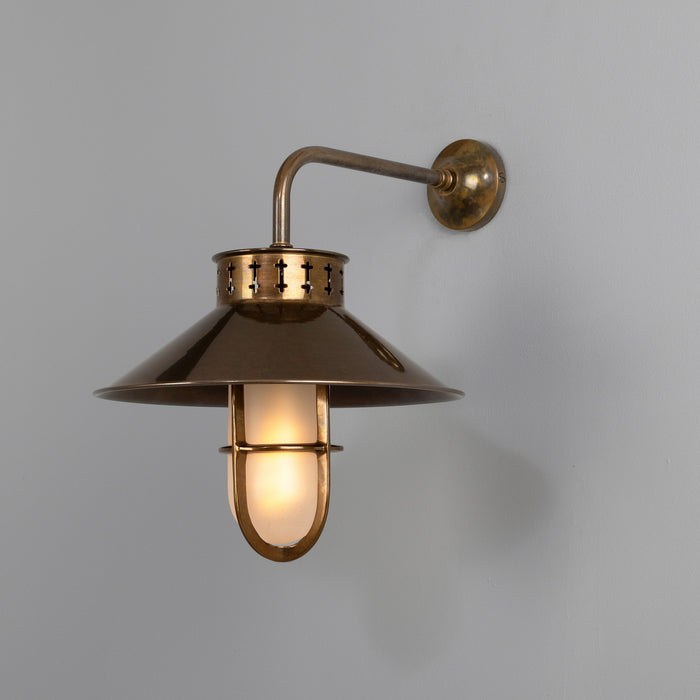 Mullan Lighting - MLWL163ANTBRS - One Light Wall Sconce - Boyd - Antique Brass