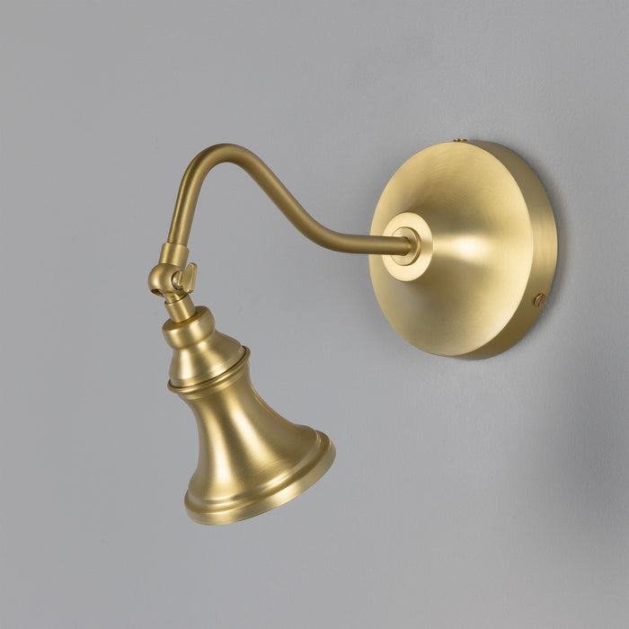 Mullan Lighting - MLWL179SATBRS - One Light Spot Light - Kent - Satin Brass