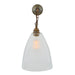 Mullan Lighting - MLWL190ANTBRS - One Light Wall Sconce - Fend - Antique Brass