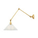 Mullan Lighting - MLWL221POLBRS - One Light Wall Sconce - Rebell - Polished Brass