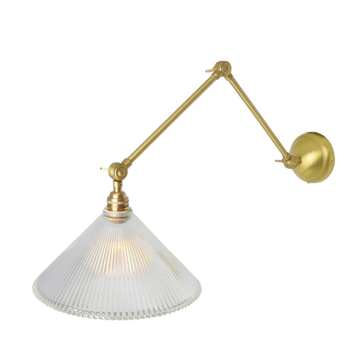 Mullan Lighting - MLWL221SATBRS - One Light Wall Sconce - Rebell - Satin Brass
