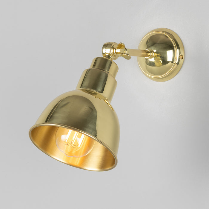 Mullan Lighting - MLWL226POLBRS - One Light Wall Sconce - Baku - Polished Brass