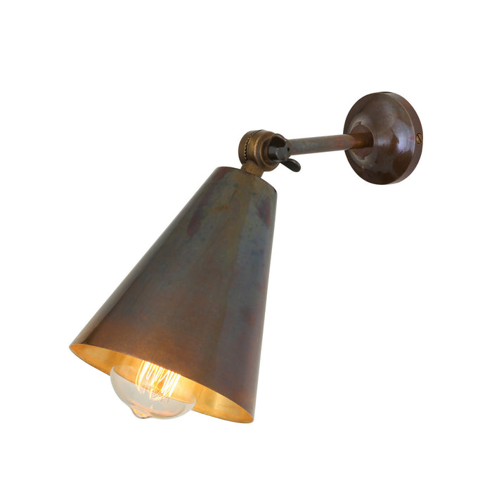 Mullan Lighting - MLWL237ANTBRS - One Light Wall Sconce - Moya - Antique Brass