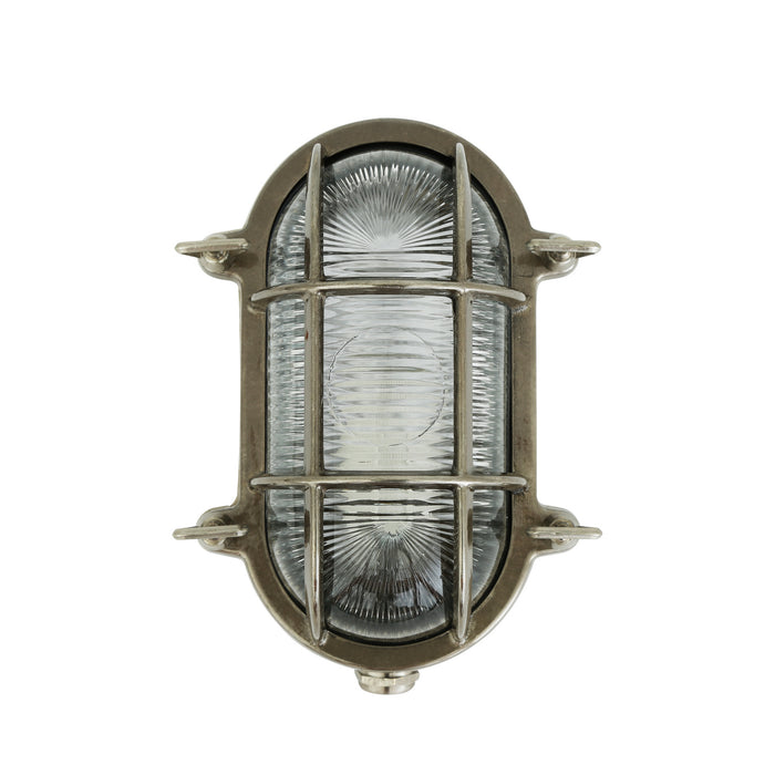 Mullan Lighting - MLWL326ANTSLV - One Light Bulkhead - Ruben - Antique Silver