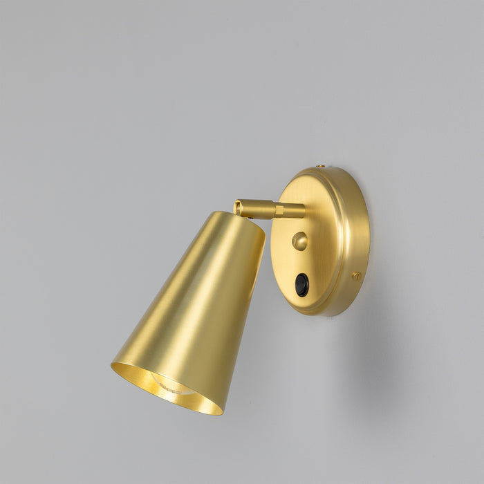 Mullan Lighting - MLWL332SATBRS - One Light Wall Sconce - Cashel - Satin Brass