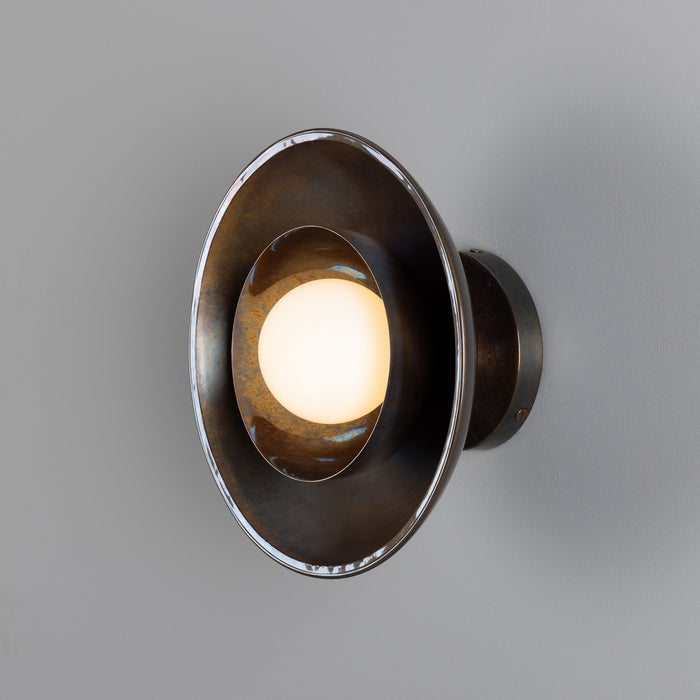 Mullan Lighting - MLWL448ANTBRSOP - One Light Wall Sconce - Marrakesh - Antique Brass