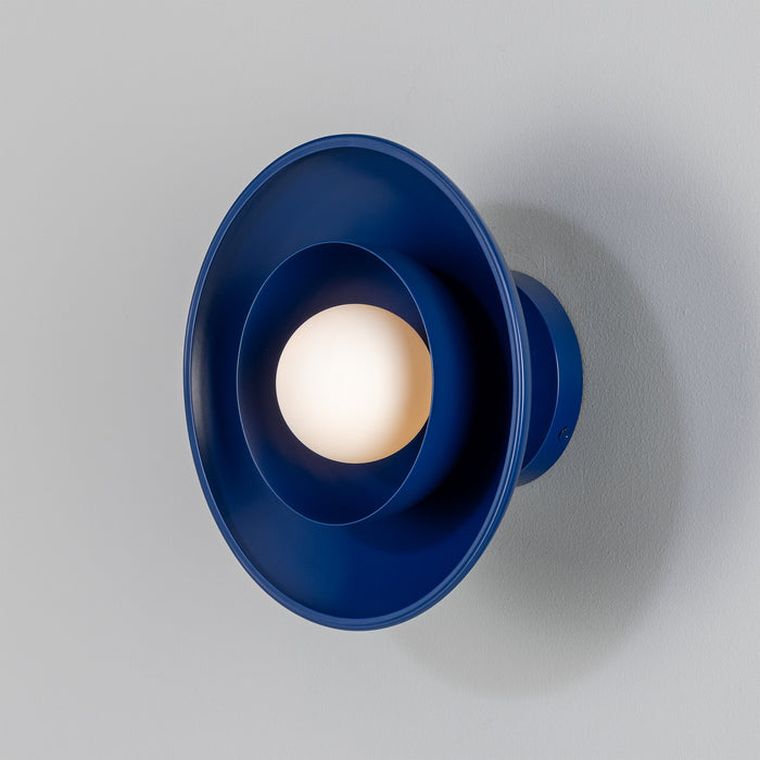 Mullan Lighting - MLWL448PCMSBOP - One Light Wall Sconce - Marrakesh - Sapphire Blue