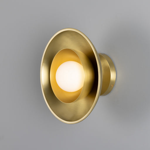 Marrakesh One Light Wall Sconce Satin Brass
