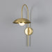 Mullan Lighting - MLWL449SATBRSOP - One Light Wall Sconce - Marrakesh - Satin Brass