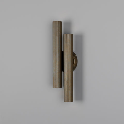 Double Royce Four Light Wall Sconce Antique Brass