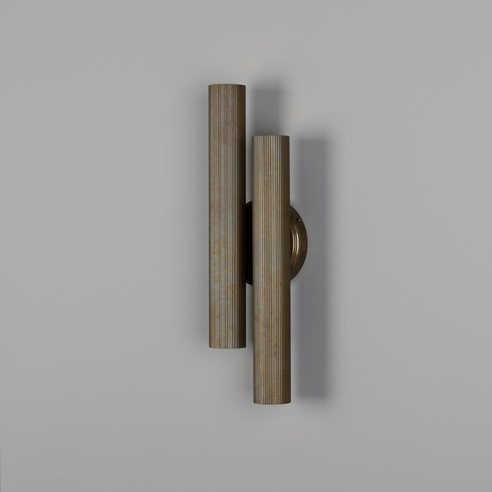 Mullan Lighting - MLWL450ANTBRS - Four Light Wall Sconce - Double Royce - Antique Brass