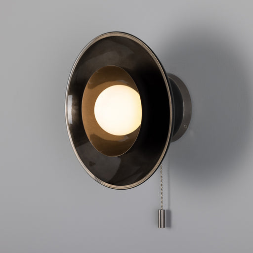 Marrakesh One Light Wall Sconce Antslv & Matte Black