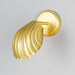 Mullan Lighting - MLWL517SATBRS - One Light Wall Sconce - Shell - Adjustable