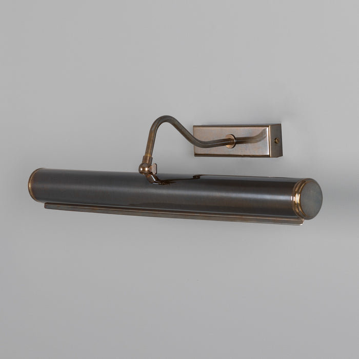 Mullan Lighting - MPL020ANTBRS - Two Light Picture Light - Dublin - Antique Brass