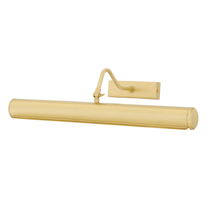 Mullan Lighting - MPL020SATBRS - Two Light Picture Light - Dublin - Satin Brass