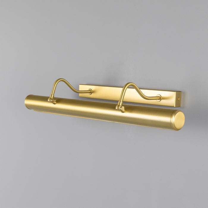 Mullan Lighting - MPL021SATBRS - Four Light Picture Light - Dublin - Satin Brass