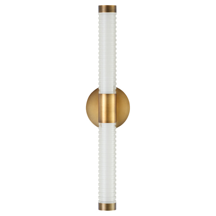 Quorum - 3-5214-56 - LED Wall Sconce - Vaden - Brushed Brass