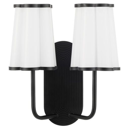 Quorum - 5229-2-59 - Two Light Wall Mount - Belinder - Matte Black
