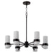 Quorum - 6169-6-36 - Six Light Chandelier - Sojourn - Bronze