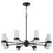 Quorum - 6169-8-36 - Eight Light Chandelier - Sojourn - Bronze