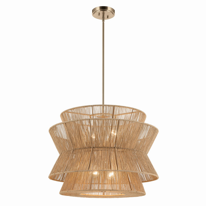 Kichler - 52735CPZ - Four Light Pendant - Ophira - Champagne Bronze