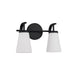 Capital Lighting - 161021MB-660 - Two Light Vanity - Drake - Matte Black