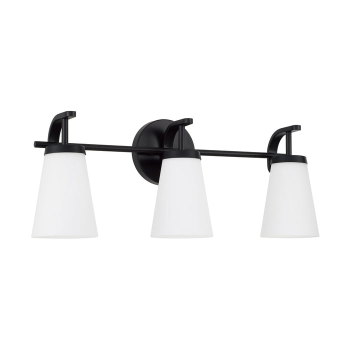 Capital Lighting - 161031MB-660 - Three Light Vanity - Drake - Matte Black