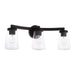 Capital Lighting - 161931MB-664 - Three Light Vanity - Aaron - Matte Black