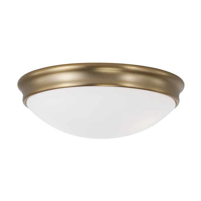 Capital Lighting - 2034AD - Three Light Flush Mount - Hansen - Aged Brass
