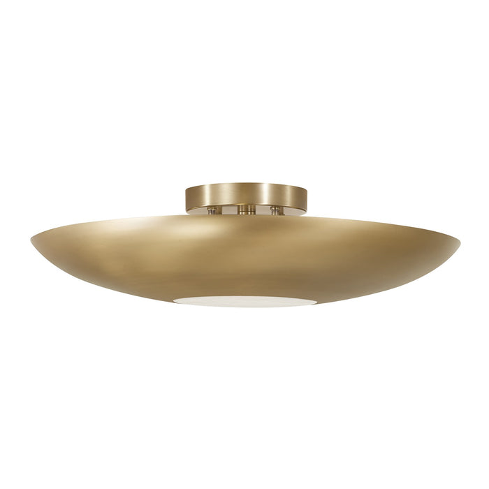 Capital Lighting - 257741AD - Four Light Semi Flush Mount - Gia - Aged Brass