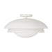Capital Lighting - 259211WE - One Light Semi Flush Mount - Jensen - Matte White