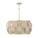 Capital Lighting - 357541MA - Four Light Pendant - Willa - Matte Brass