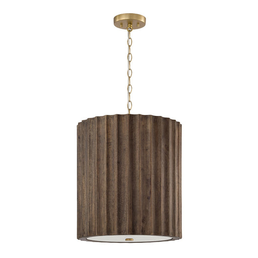Cody Three Light Pendant Matte Brass